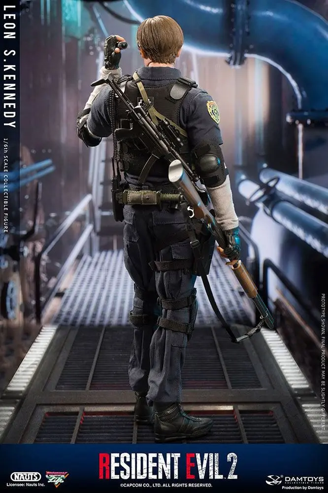 Resident Evil 2 1/6 Leon S. Kennedy akciófigura 30 cm termékfotó