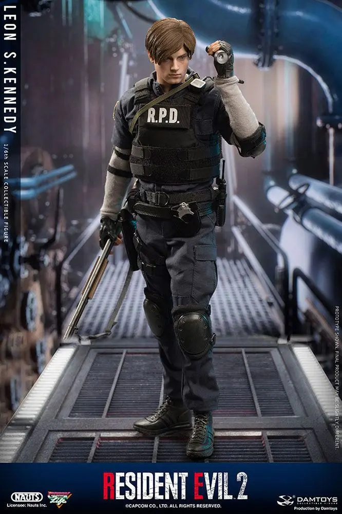 Resident Evil 2 1/6 Leon S. Kennedy akciófigura 30 cm termékfotó