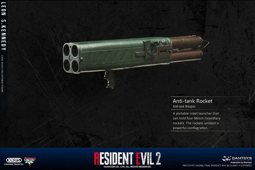 Resident Evil 2 1/6 Leon S. Kennedy akciófigura 30 cm termékfotó