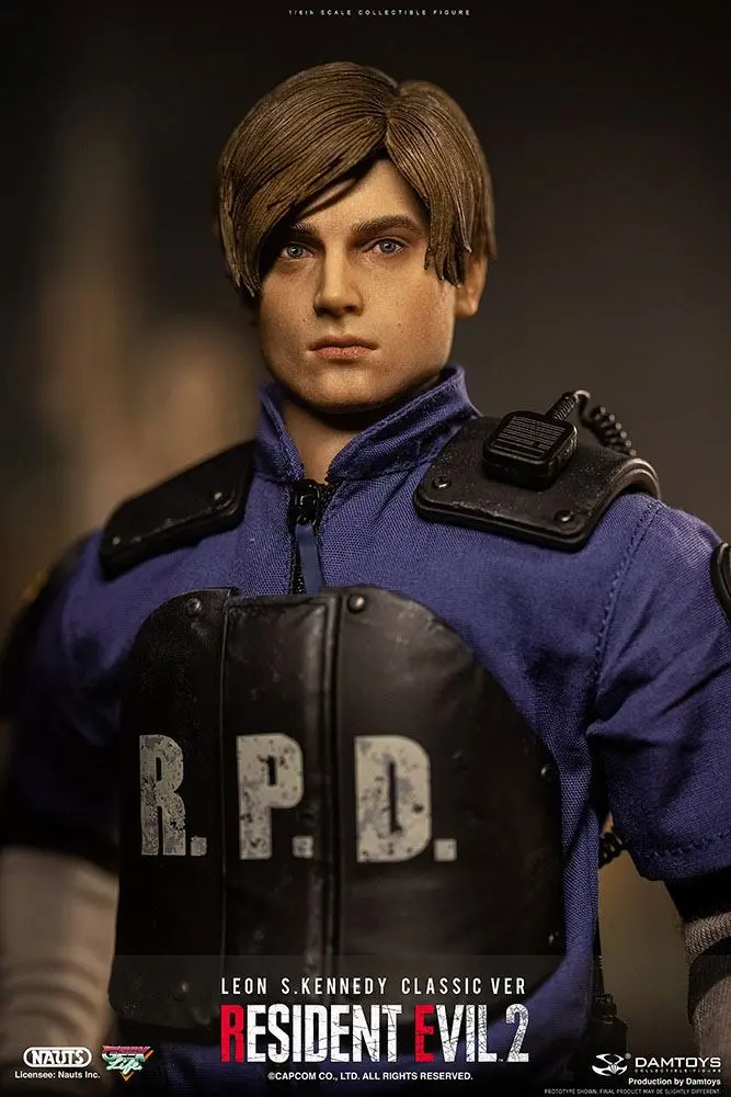 Resident Evil 2 1/6 Leon S. Kennedy (Classic Version) akciófigura 30 cm termékfotó