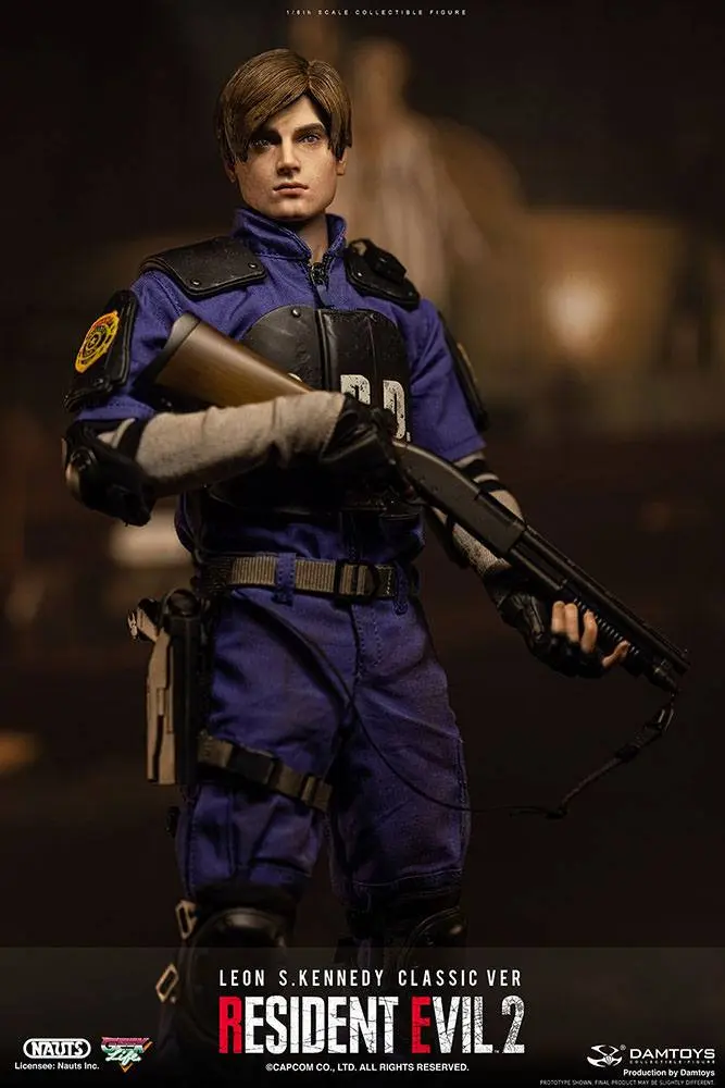 Resident Evil 2 1/6 Leon S. Kennedy (Classic Version) akciófigura 30 cm termékfotó