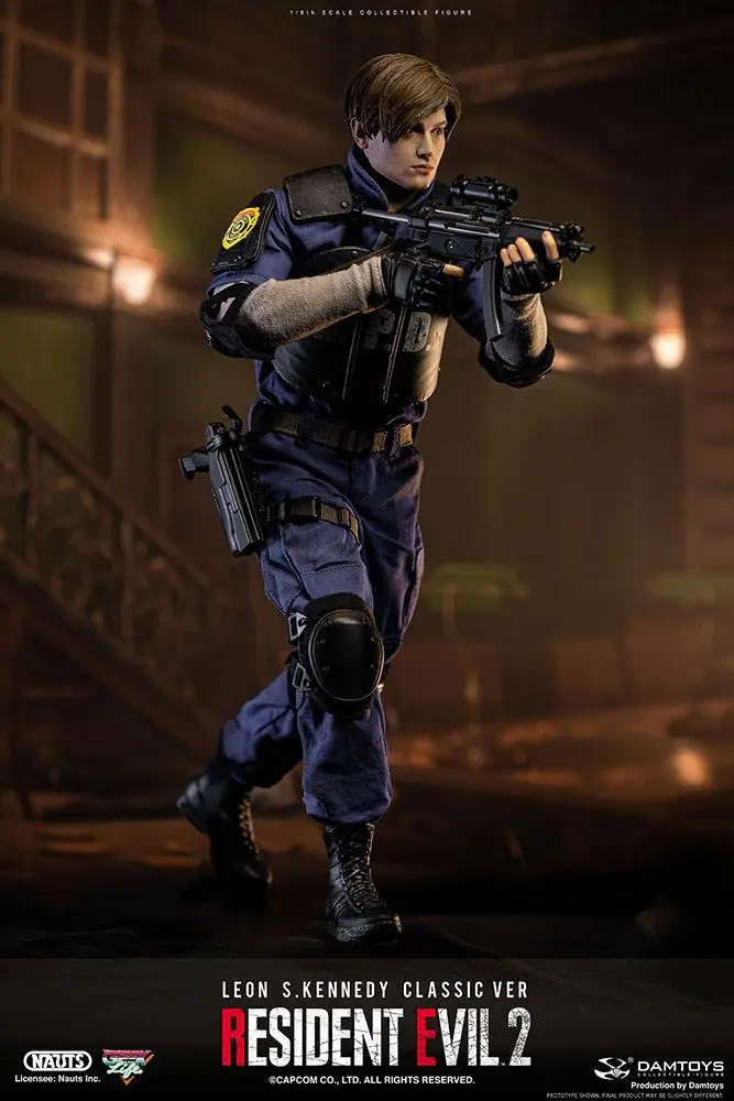 Resident Evil 2 1/6 Leon S. Kennedy (Classic Version) akciófigura 30 cm termékfotó
