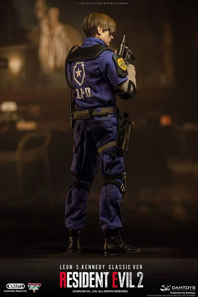 Resident Evil 2 1/6 Leon S. Kennedy (Classic Version) akciófigura 30 cm termékfotó