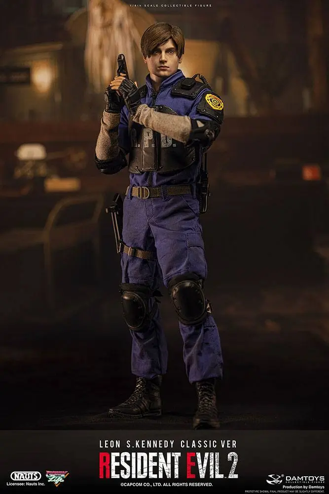 Resident Evil 2 1/6 Leon S. Kennedy (Classic Version) akciófigura 30 cm termékfotó