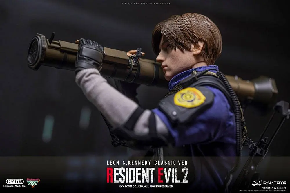 Resident Evil 2 1/6 Leon S. Kennedy (Classic Version) akciófigura 30 cm termékfotó