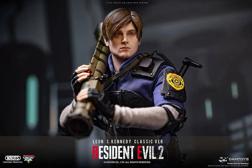 Resident Evil 2 1/6 Leon S. Kennedy (Classic Version) akciófigura 30 cm termékfotó