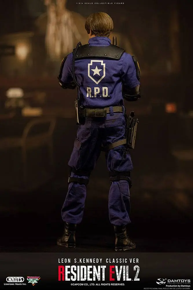 Resident Evil 2 1/6 Leon S. Kennedy (Classic Version) akciófigura 30 cm termékfotó