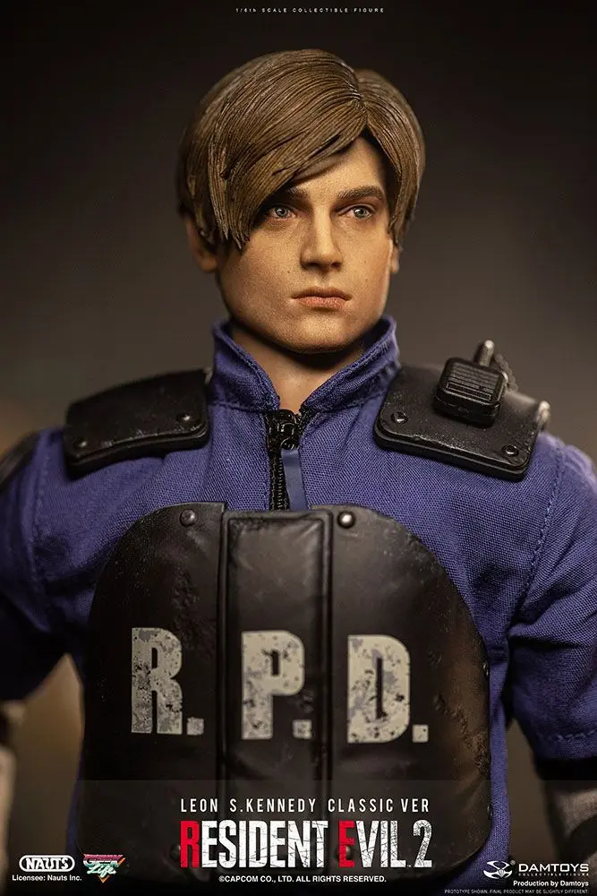Resident Evil 2 1/6 Leon S. Kennedy (Classic Version) akciófigura 30 cm termékfotó