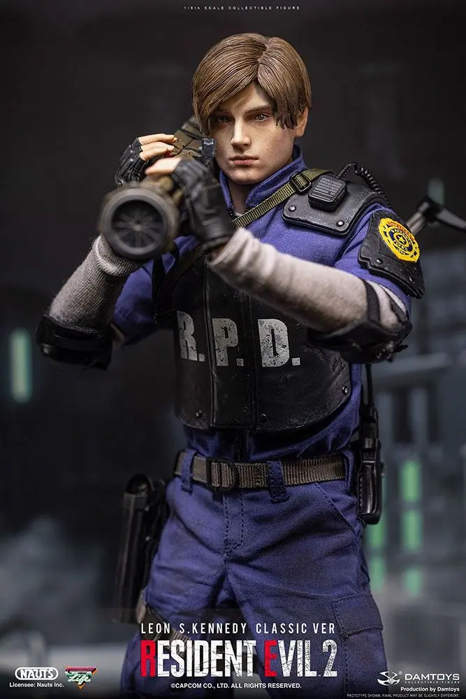 Resident Evil 2 1/6 Leon S. Kennedy (Classic Version) akciófigura 30 cm termékfotó