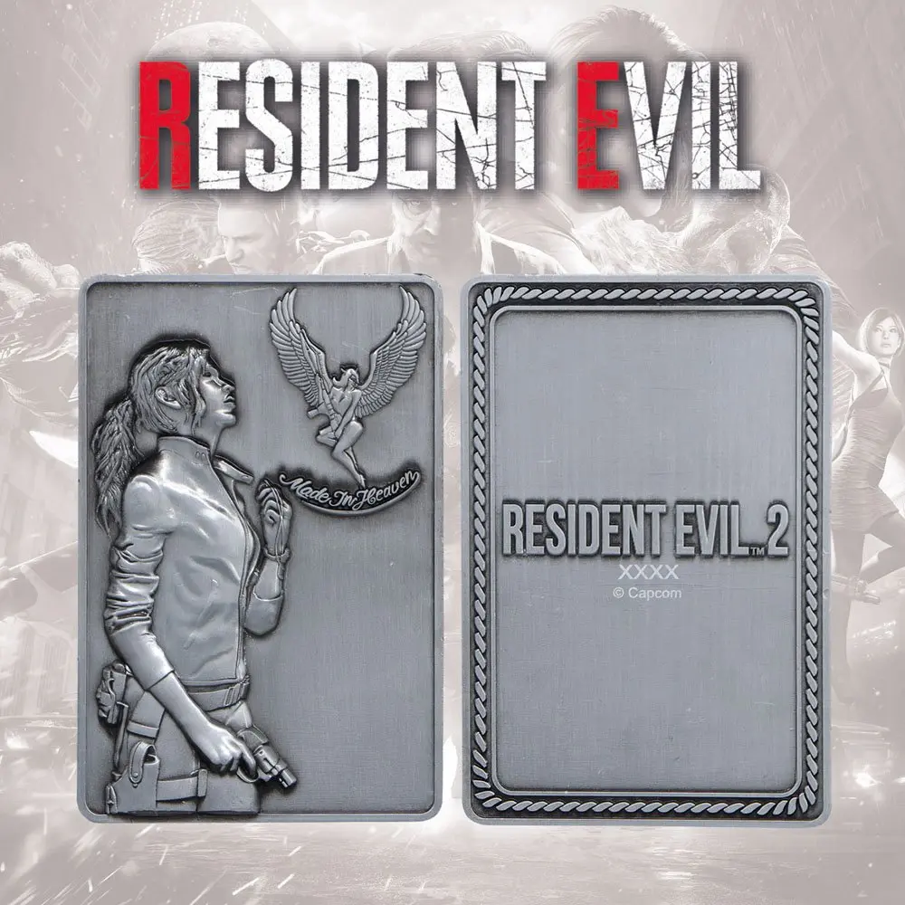 Resident Evil 2 Collectible Ingot Claire Redfield Limitált kiadás termékfotó