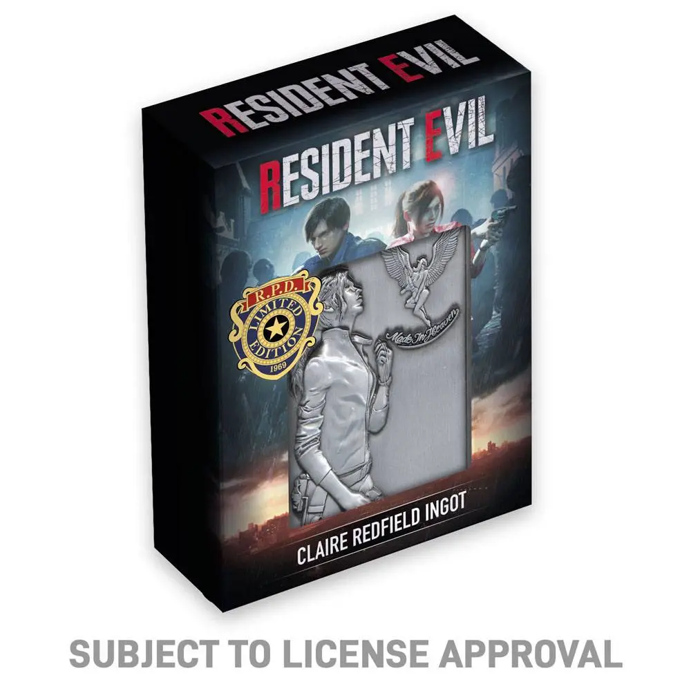 Resident Evil 2 Collectible Ingot Claire Redfield Limitált kiadás termékfotó