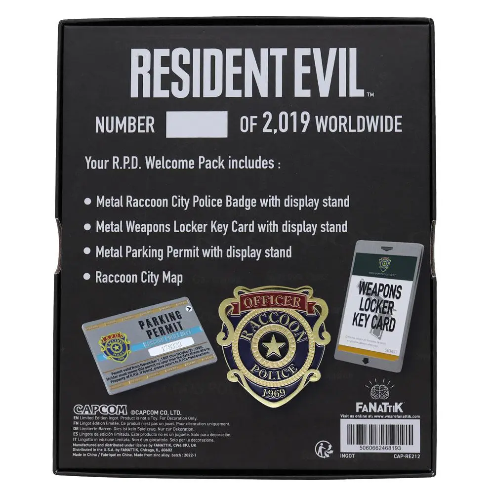 Resident Evil 2 R.P.D Welcome Pack termékfotó