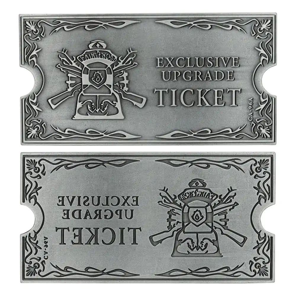 Resident Evil 4 Replica 1/1 Metal Exclusive Upgrade Ticket termékfotó