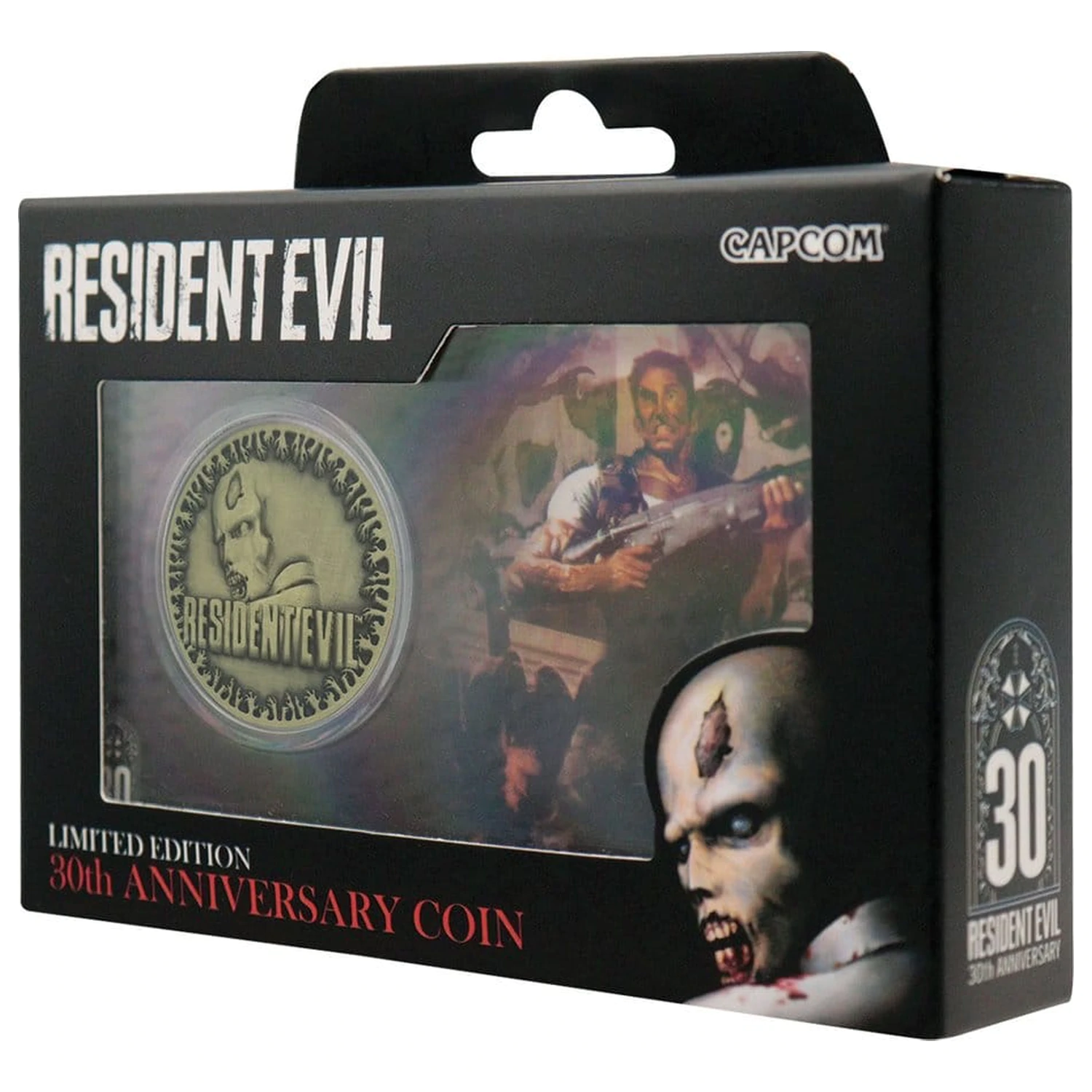 Resident Evil Gyűjthető érme 30th Anniversary Antique Brass termékfotó