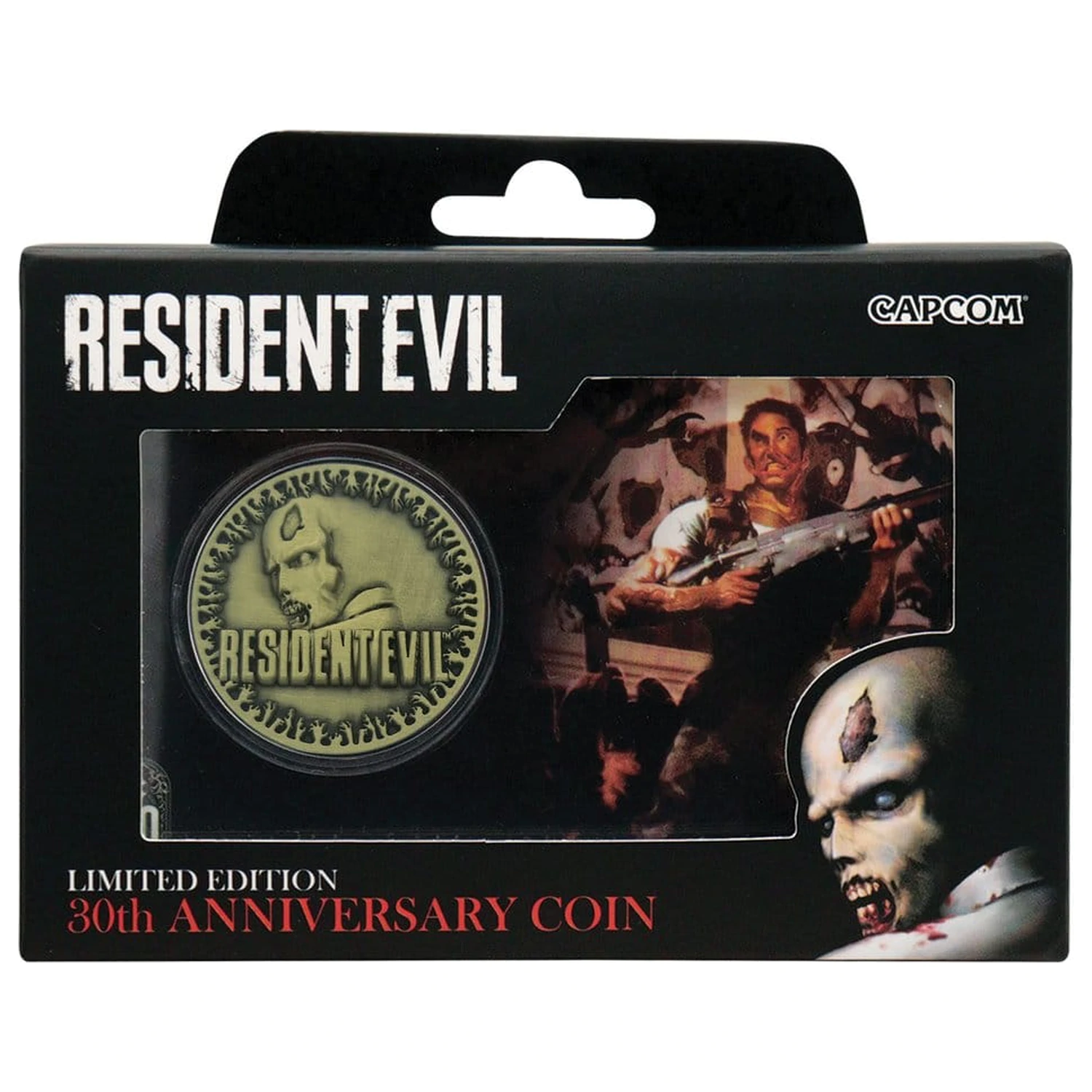Resident Evil Gyűjthető érme 30th Anniversary Antique Brass termékfotó
