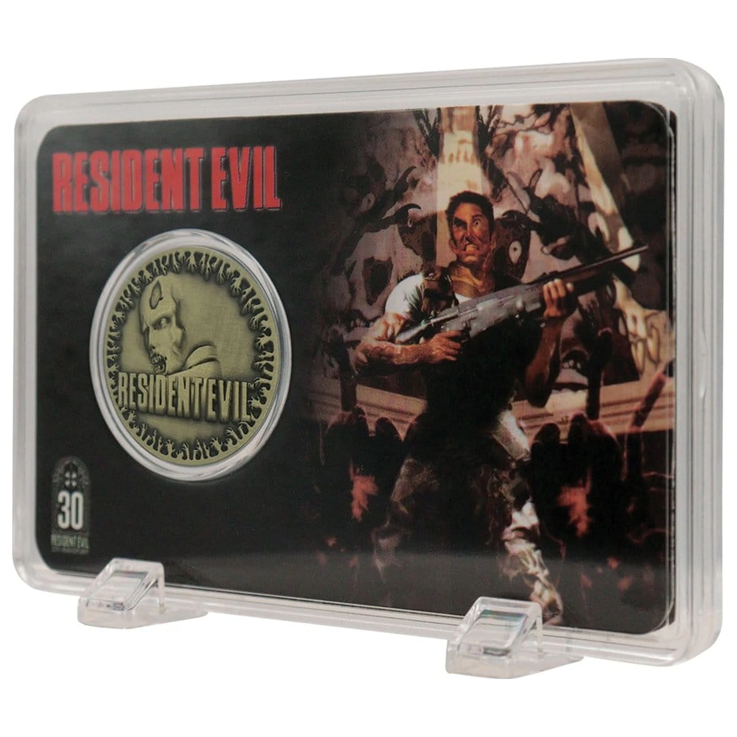 Resident Evil Gyűjthető érme 30th Anniversary Antique Brass termékfotó