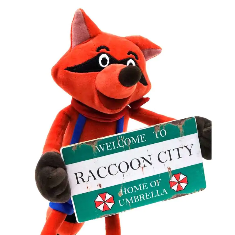 Resident Evil Mr. Racoon Weathered Edition plüss figura 30 cm termékfotó