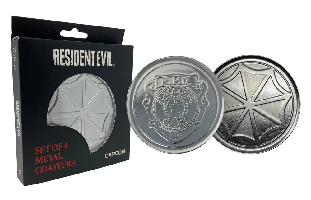 Resident Evil Police &amp; Logo poháralátét készlet termékfotó