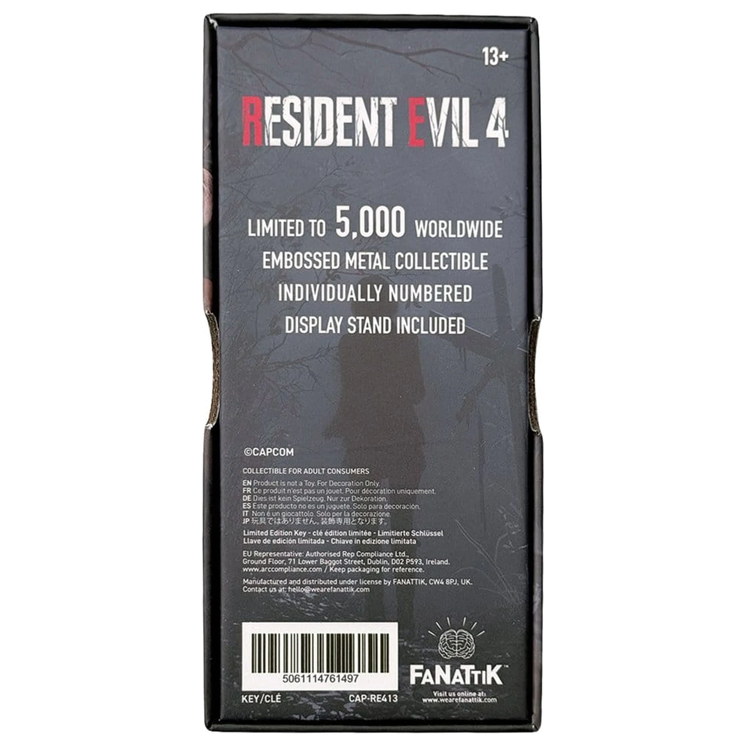 Resident Evil replika Dungeon Key Limitált kiadás 11 x 5 cm termékfotó