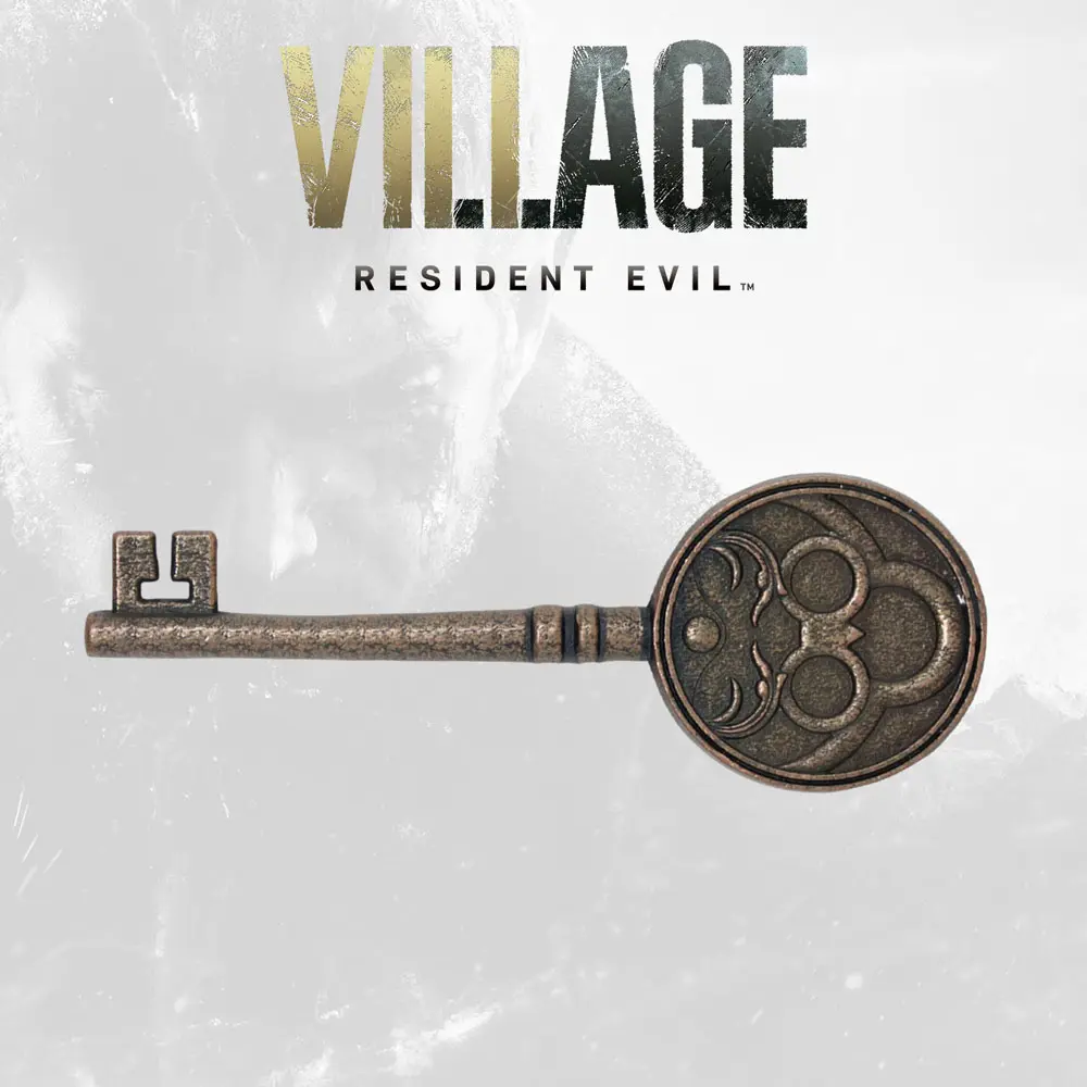 Resident Evil VIII 1/1 Insignia key replika Limitált kiadás termékfotó