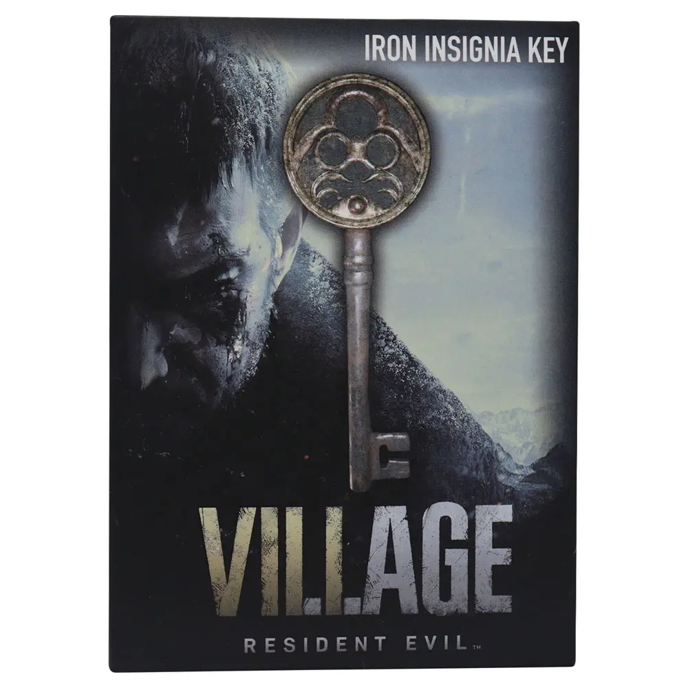 Resident Evil VIII 1/1 Insignia key replika Limitált kiadás termékfotó
