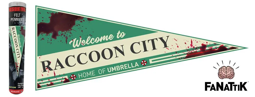 Resident Evil Welcome To Raccoon City zászló termékfotó
