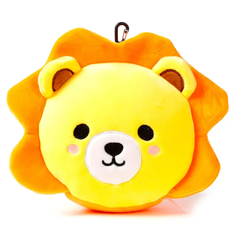 Relaxeazzz Adoramals Lion travel pillow and eye mask termékfotó