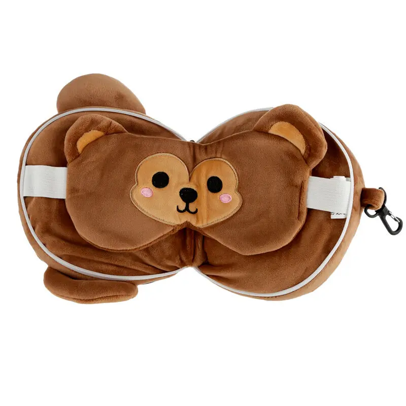 Relaxeazzz Adoramals Monkey utazó párna és szemtakaró termékfotó