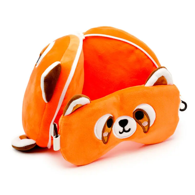 Relaxeazzz Adoramals Red Panda Bea utazó párna és szemtakaró termékfotó