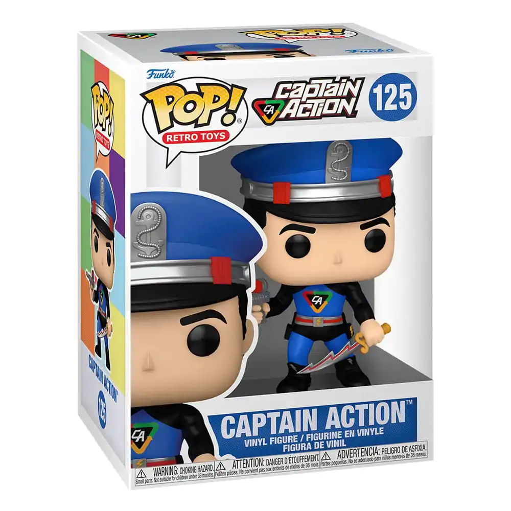 Retro Toys Heroes Funko POP! Vinyl figura Captain Action 9 cm termékfotó