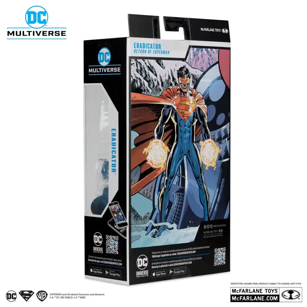 Return of Superman DC Multiverse Eradicator (Platinum Edition) akciófigura 18 cm termékfotó