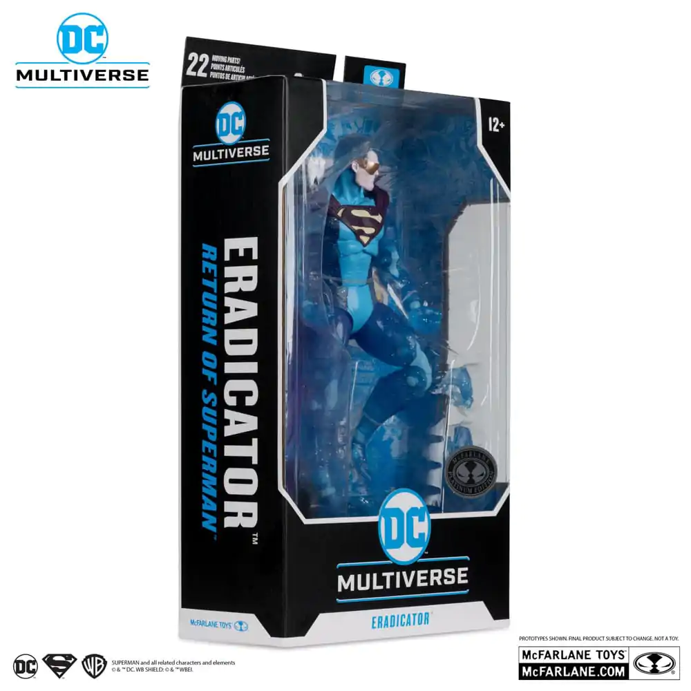 Return of Superman DC Multiverse Eradicator (Platinum Edition) akciófigura 18 cm termékfotó