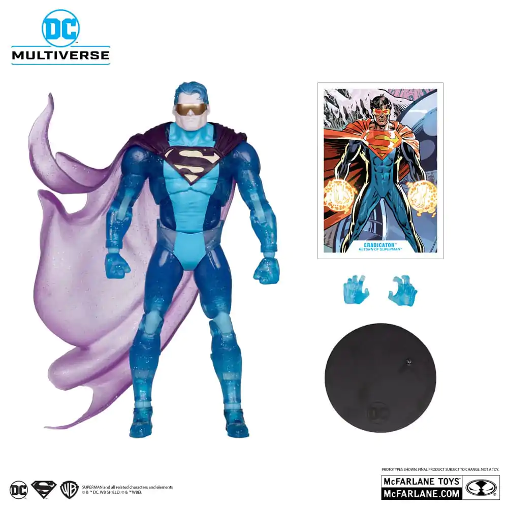 Return of Superman DC Multiverse Eradicator (Platinum Edition) akciófigura 18 cm termékfotó