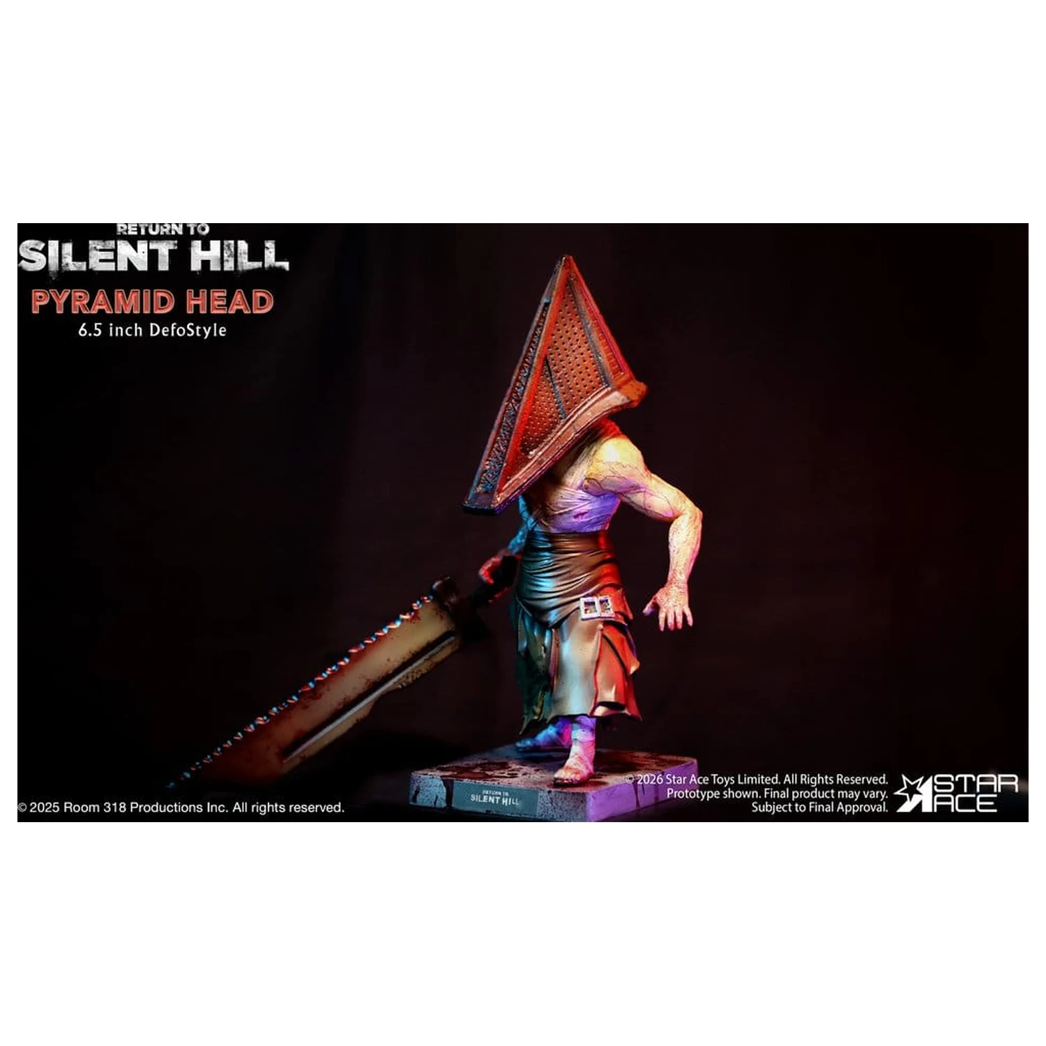 Return to Silent Hill (2026) DefoStyle figura Pyramid Head 20 cm termékfotó