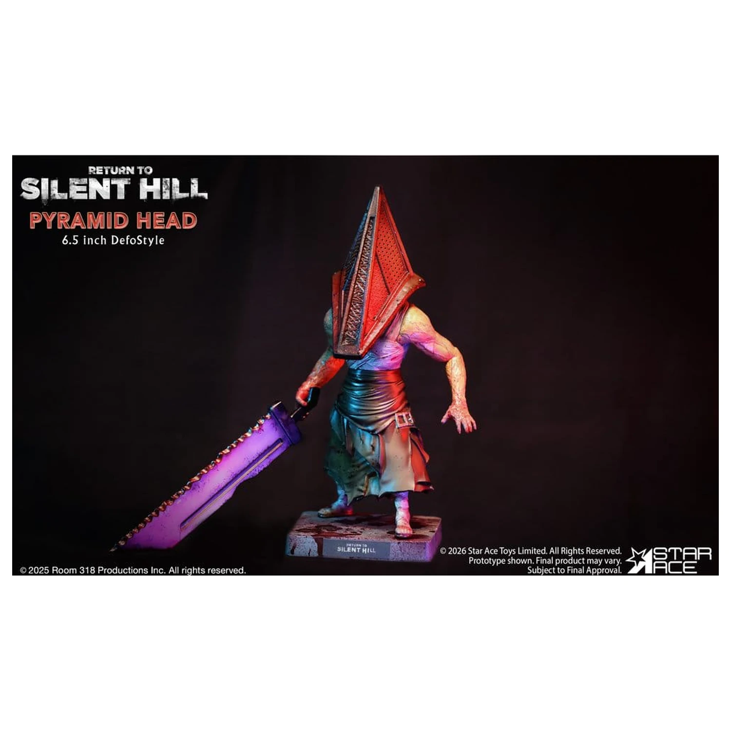 Return to Silent Hill (2026) DefoStyle figura Pyramid Head 20 cm termékfotó