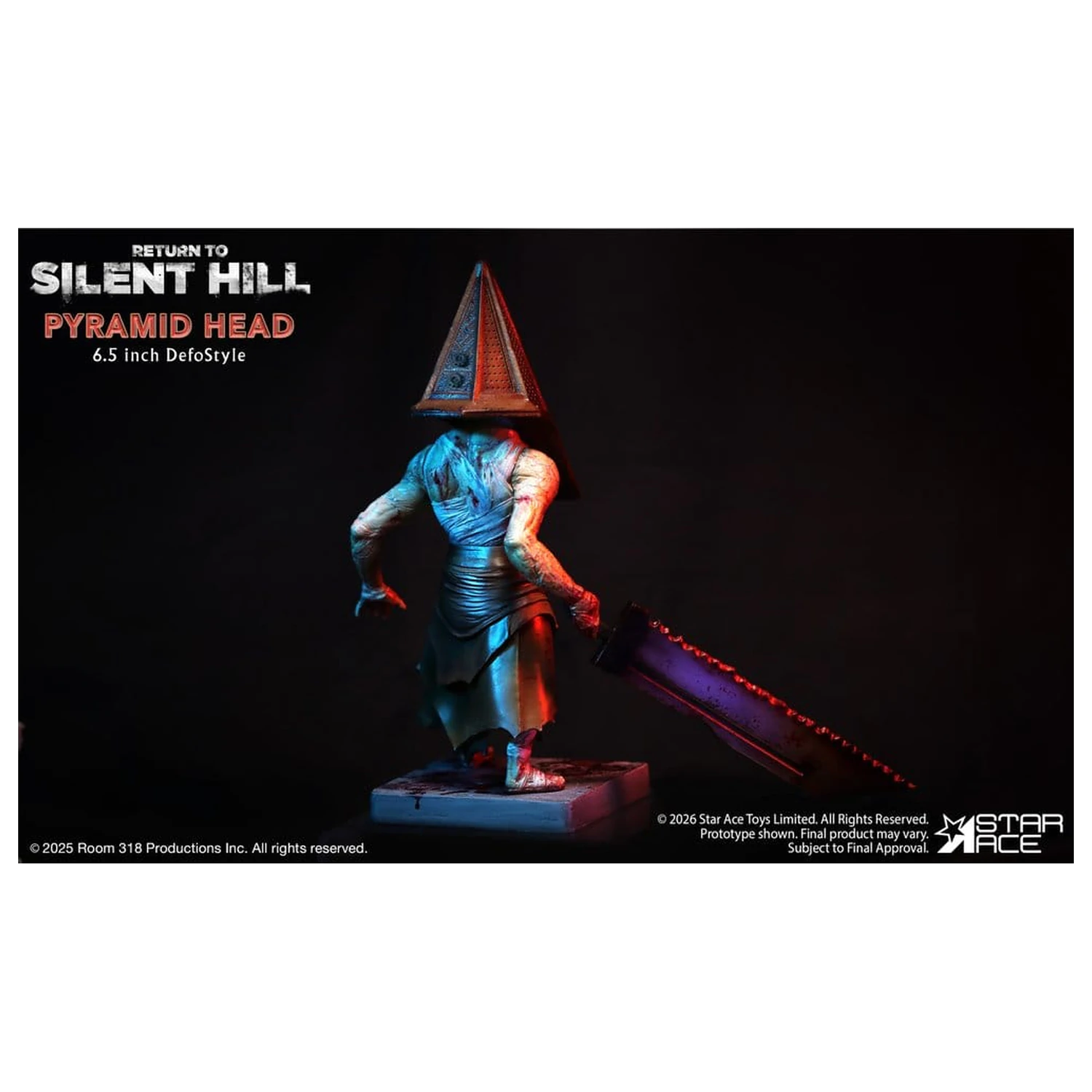 Return to Silent Hill (2026) DefoStyle figura Pyramid Head 20 cm termékfotó