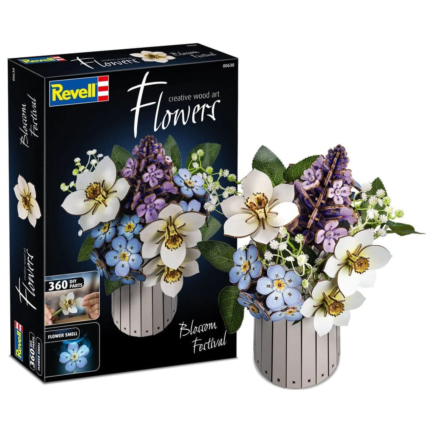 Revell Flowers Wooden Flowers Blossom Festival fa építőkészlet 22 cm termékfotó