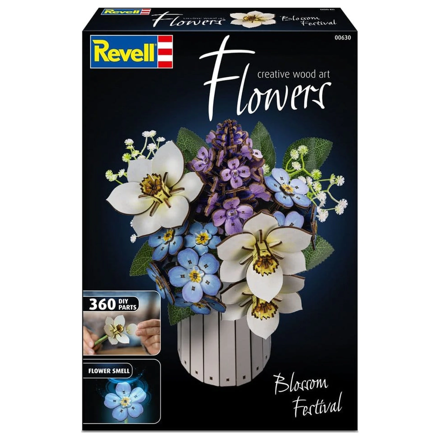 Revell Flowers Wooden Flowers Blossom Festival fa építőkészlet 22 cm termékfotó