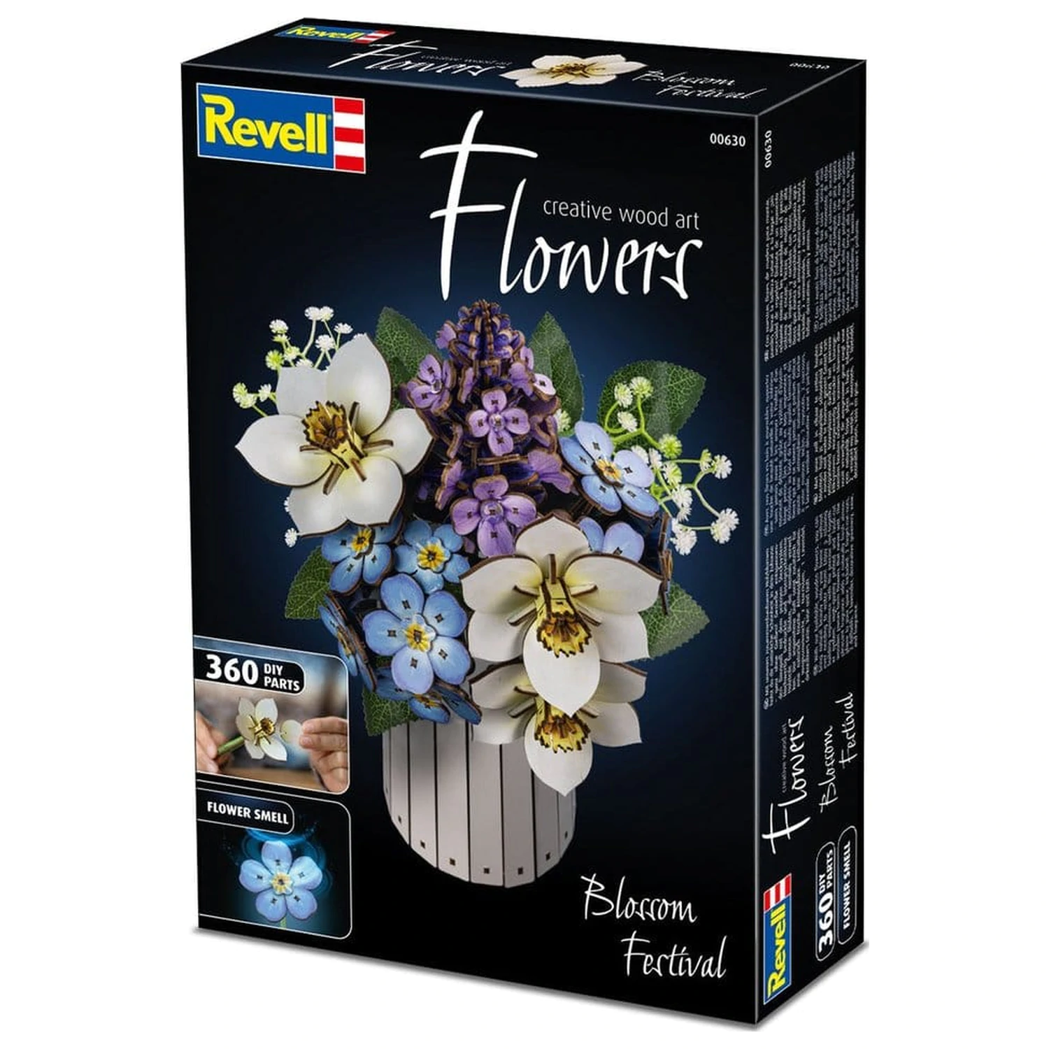 Revell Flowers Wooden Flowers Blossom Festival fa építőkészlet 22 cm termékfotó