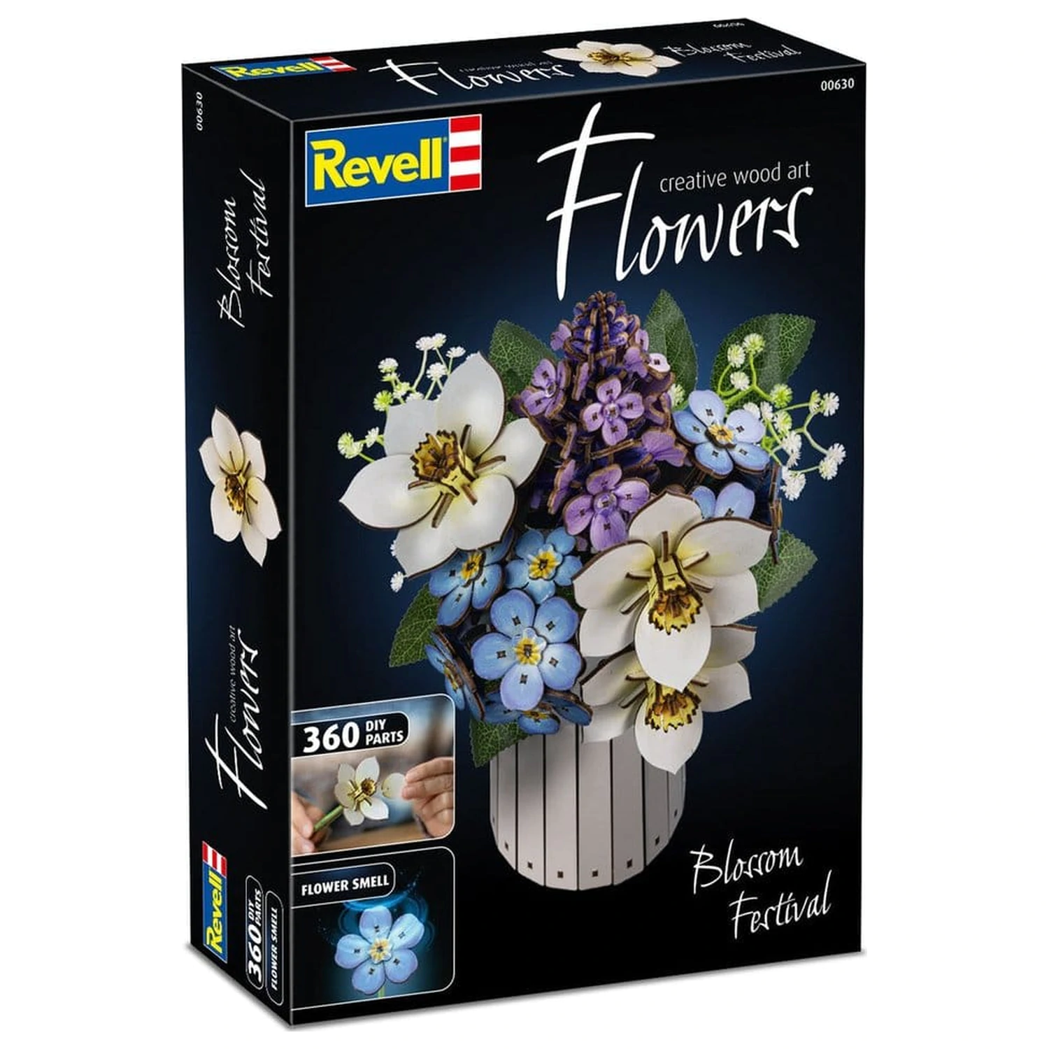 Revell Flowers Wooden Flowers Blossom Festival fa építőkészlet 22 cm termékfotó