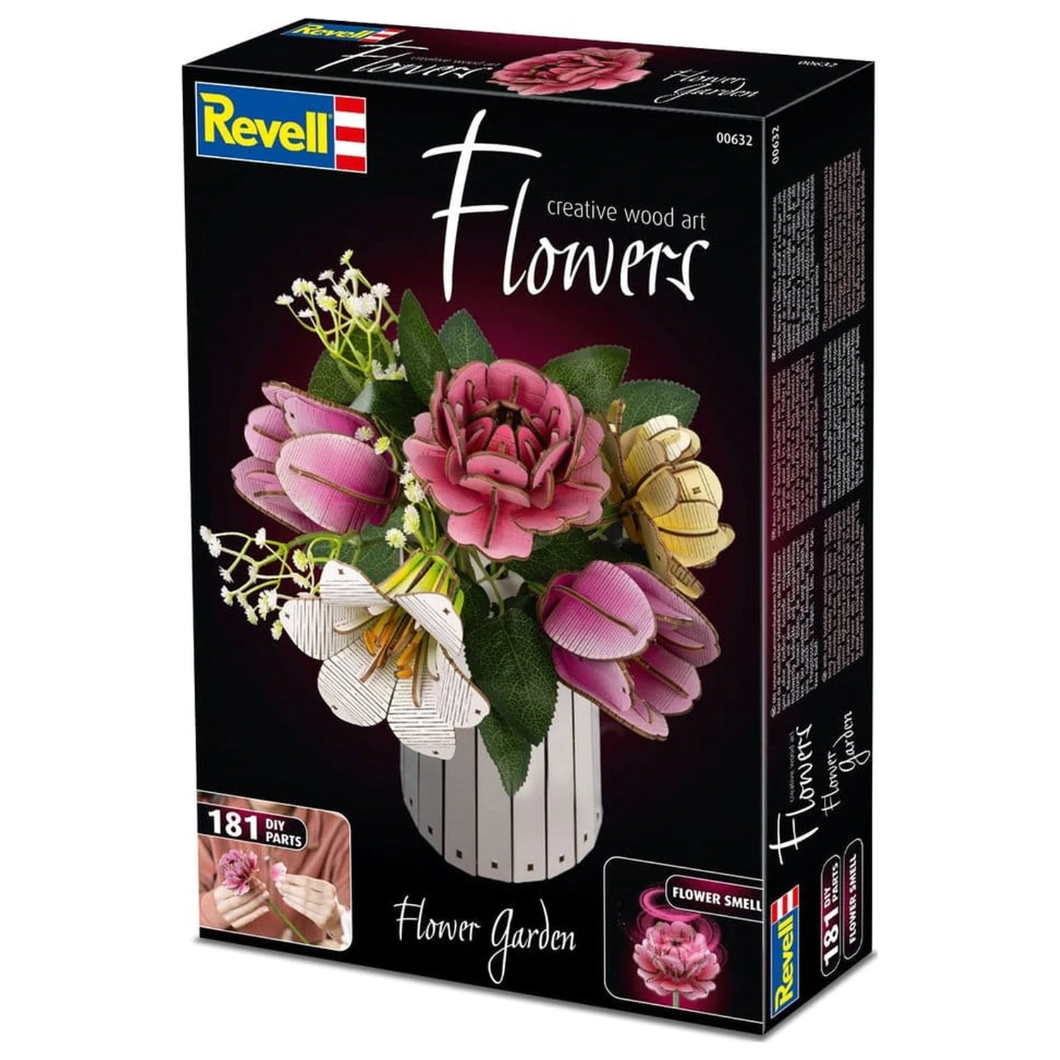 Revell Flowers Wooden Flowers Flower Garden fa építőkészlet 22 cm termékfotó