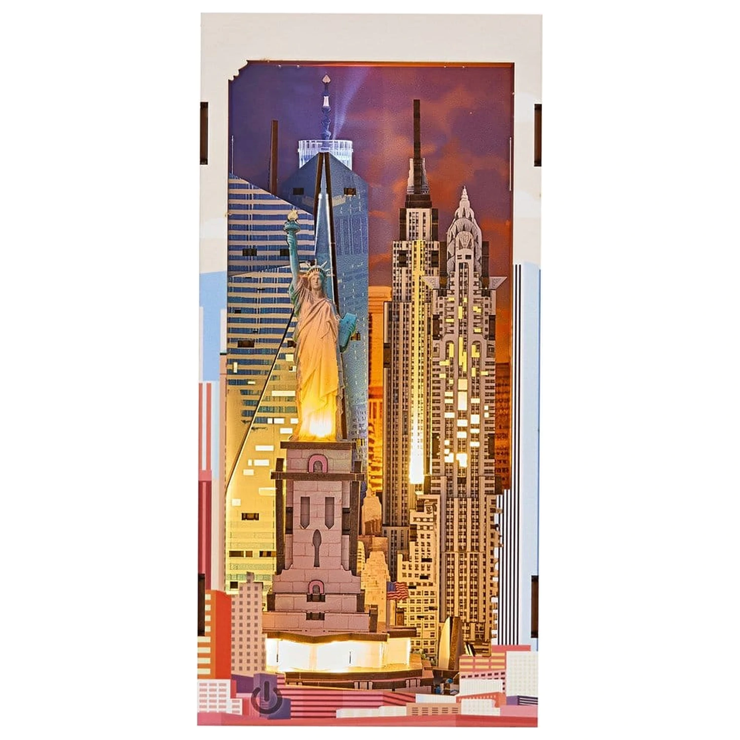 Revell Tiny Adventures Book Nook Mini Diorama New York 18 cm termékfotó