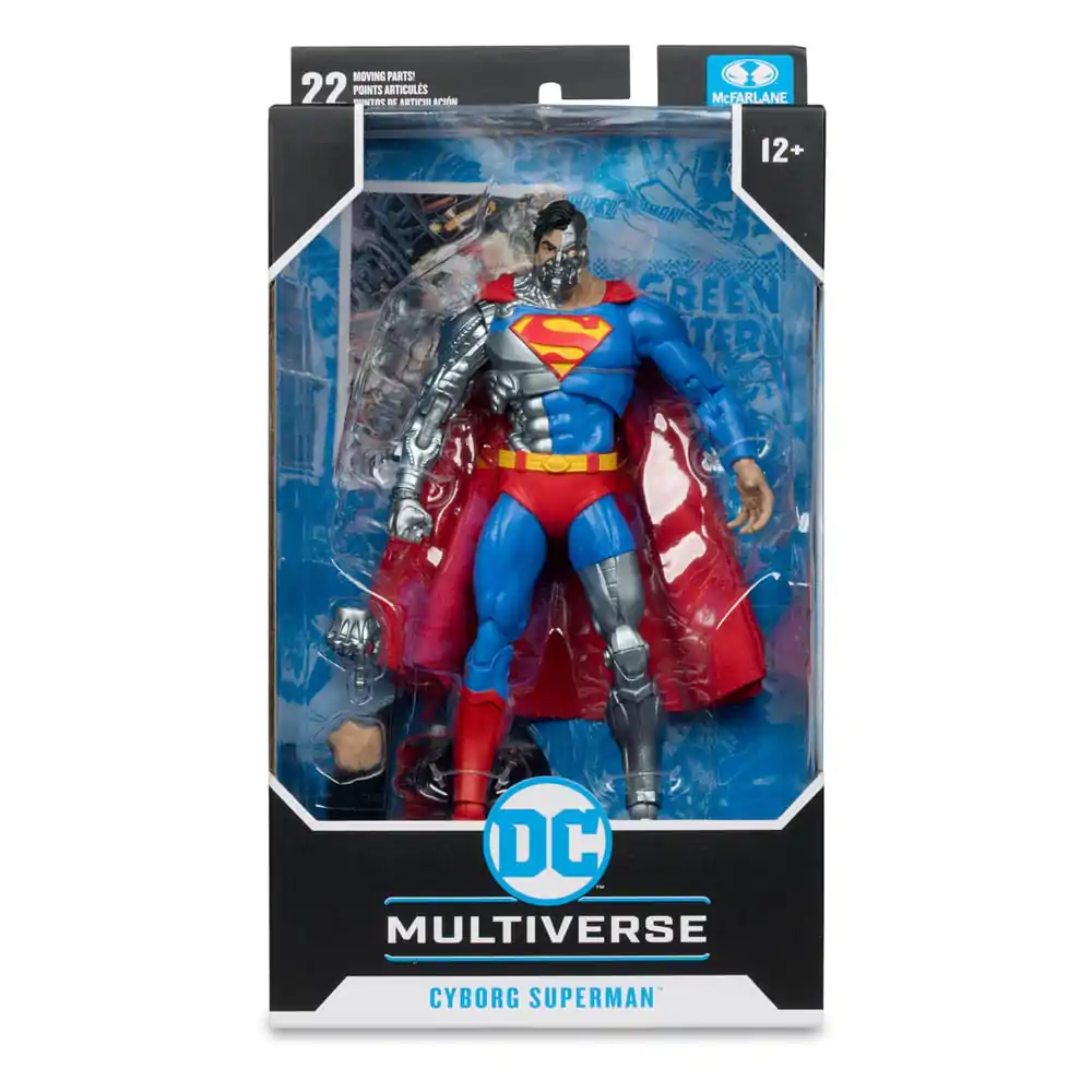 Revenge of the Green Lanterns DC Multiverse Cyborg Superman akciófigura 18 cm termékfotó