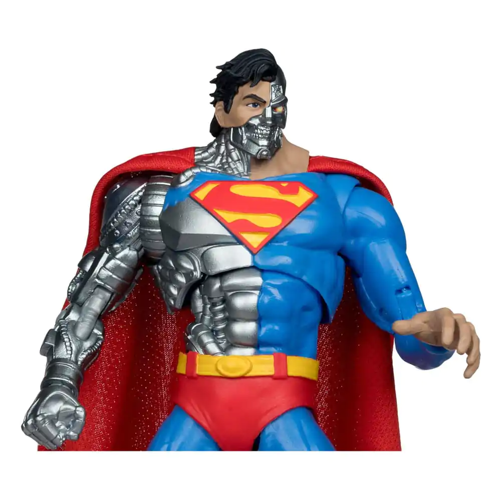 Revenge of the Green Lanterns DC Multiverse Cyborg Superman akciófigura 18 cm termékfotó