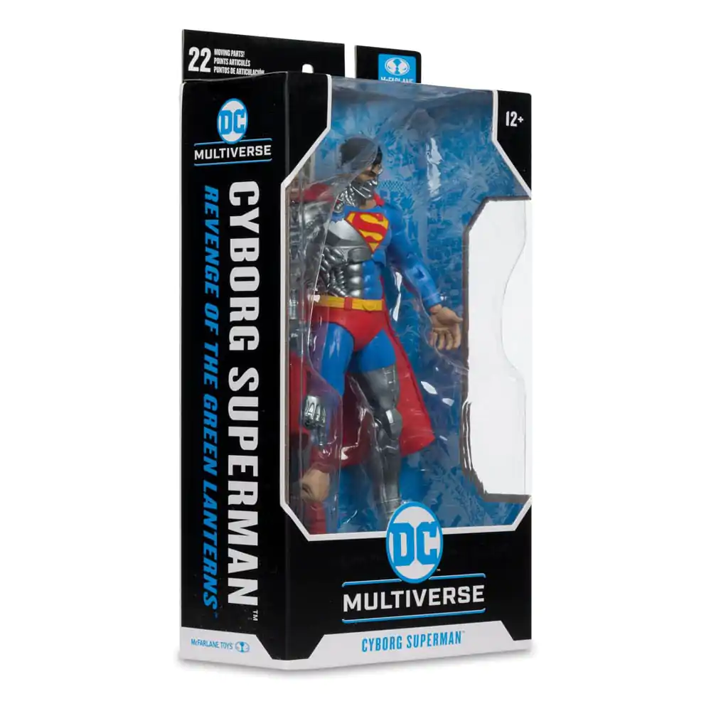 Revenge of the Green Lanterns DC Multiverse Cyborg Superman akciófigura 18 cm termékfotó