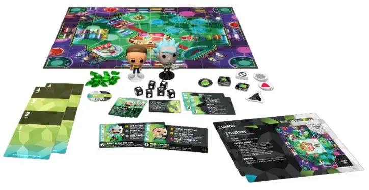 Rick &amp; Morty 2 Character Expandalone Funkoverse Német nyelvű társasjáték termékfotó