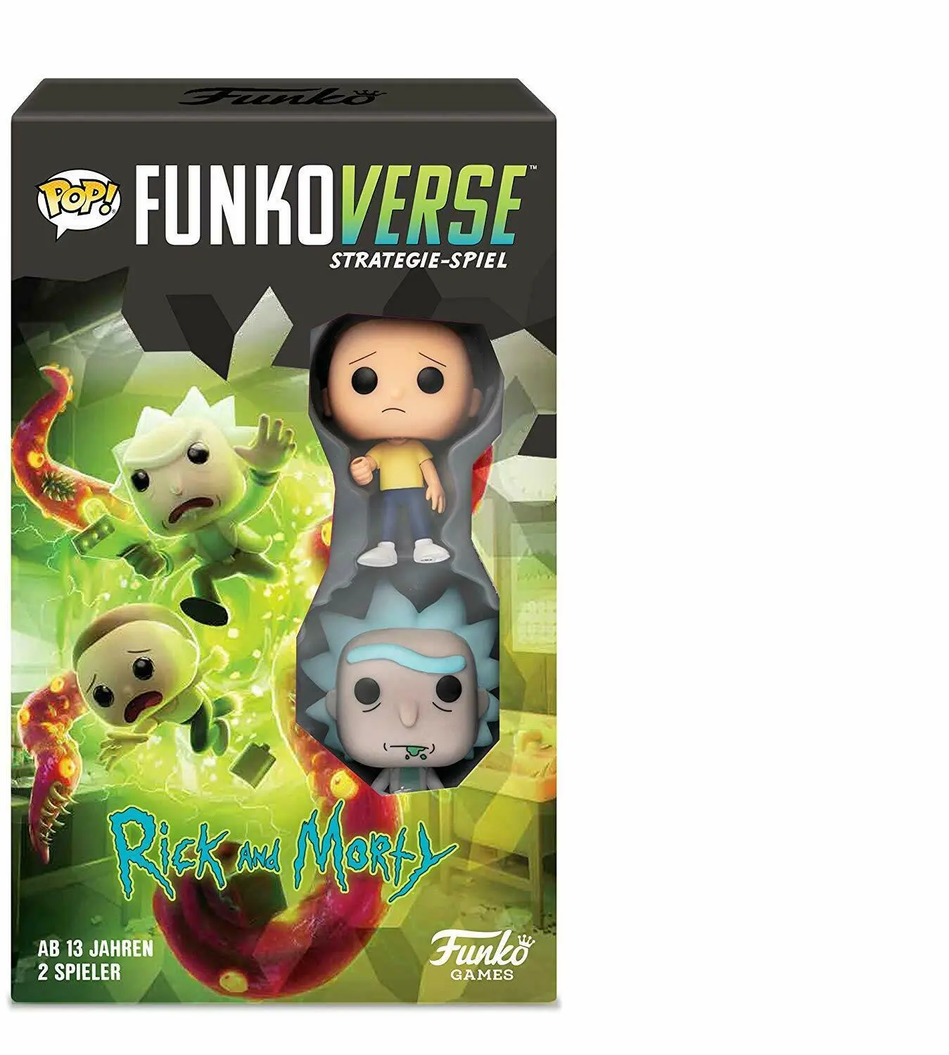 Rick &amp; Morty 2 Character Expandalone Funkoverse Német nyelvű társasjáték termékfotó