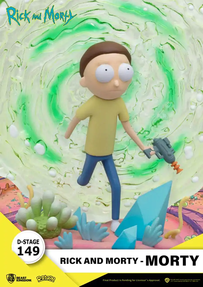 Rick & Morty D-Stage Morty PVC Dioráma szobor figura 14 cm termékfotó