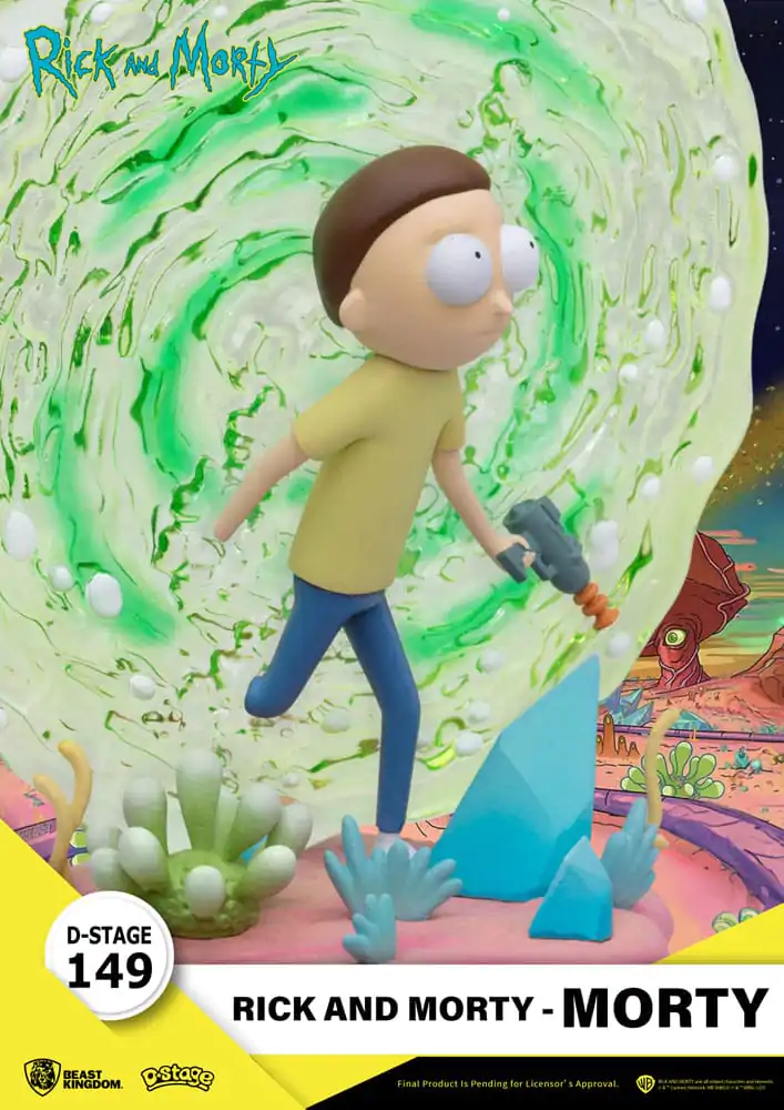 Rick & Morty D-Stage Morty PVC Dioráma szobor figura 14 cm termékfotó
