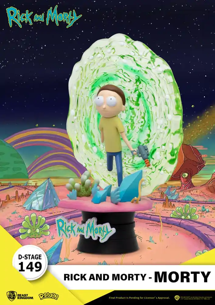 Rick & Morty D-Stage Morty PVC Dioráma szobor figura 14 cm termékfotó